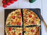 Tarte aux légumes et mascarpone