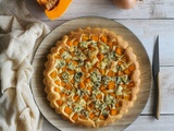 Tarte briochée butternut et bleu