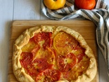 Tarte rustique à la tomate