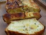 Cake moelleux aux pommes & romarin