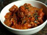 Comme un tajine d’aubergines & de potiron aux boulettes de boeufs