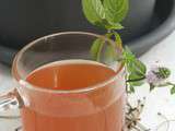 Infusion queues de cerises & menthe