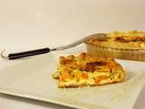 Quiche tomate mozzarella basilic