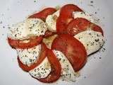 Salade tomate mozzarella