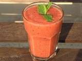 Smoothie Fraises, kiwis & rhubarbes