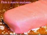 Pâte à sucre maison