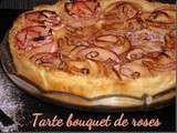 Tarte bouquet de Roses