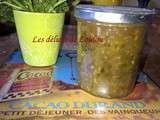 Confiture courgette citron et gingembre