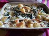 Gratin de blettes au Morbier