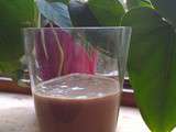 Smoothie Avocat, chocolat et purée de cacahuètes bataillefood #43