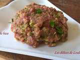 Steack tartare en deux versions