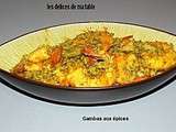 Gambas aux epices