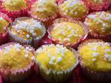 Muffins au citron coeur choco