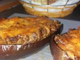 Aubergines farcies