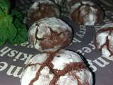 Crinkles au chocolat