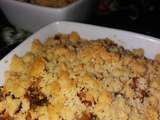 Crumbles de courgettes