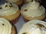 Cupcake citron-fruit de la passion