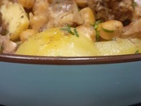 Tajine d'agneau aux boulettes et pommes de terre