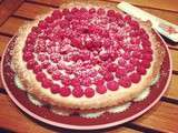 Tarte aux framboises