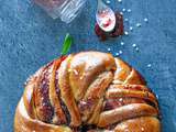 Babka à la confiture de framboises By Jeffrey Cagnes