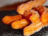 Churros au sucre ( ou chichis )