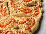 Fougasse tomates & lardons