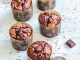 Muffins tout chocolat