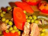 Sauté de veau aux petits légumes