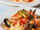 Spaghettis aux moules