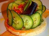 Tartare de tomates craquantes aux zestes de citron