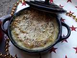 Calendrier de l'avent #8 : Gratin/cassolette de courge spaghetti et poireaux {Vegan}