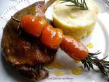 Canard confit aux abricots moelleux