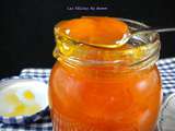 Confiture d’abricots parfumée à l'Amaretto