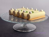 Cylindres au citron et aux noisettes