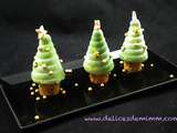 Entremets Petits sapins de Noël