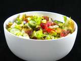 Fattouche (salade libanaise au pain croustillant)