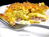 Mac and cheese aux lardons