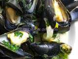 Moules de bouchot à la crème