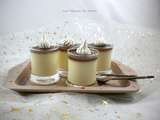 Panna cotta à la crème de marrons façon Mont-Blanc