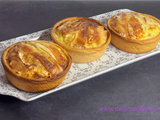 Petites quiches au jambon et au camembert
