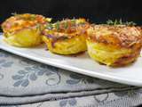 Petits gratins de pommes de terre au Comté