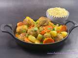 Tajine de légumes d’hiver aux boulettes caramélisées