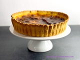 Tarte au flan vanillée