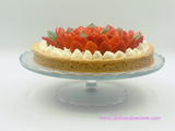 Tarte aux fraises sur sablé breton