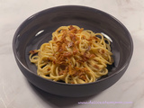 Vrais spaghetti carbonara du chef Simone Zanoni