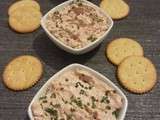 Rillettes de thon au Philadelphia