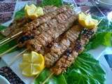 Brochettes de poisson