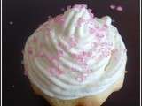 Cupcakes chocolat blanc / fraise