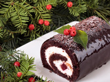 Bûche de Noël sans Lactose