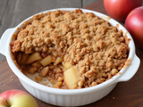 Crumble aux pommes revisité